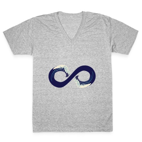 Ocean Infinity V-Neck Tee Shirt