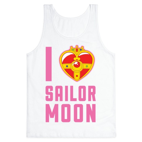 I Heart Sailor Moon Tank Top