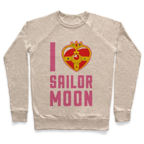 I Heart Sailor Moon Pullover