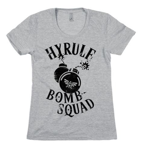 Hyrule Bomb Squad Womens T-Shirt
