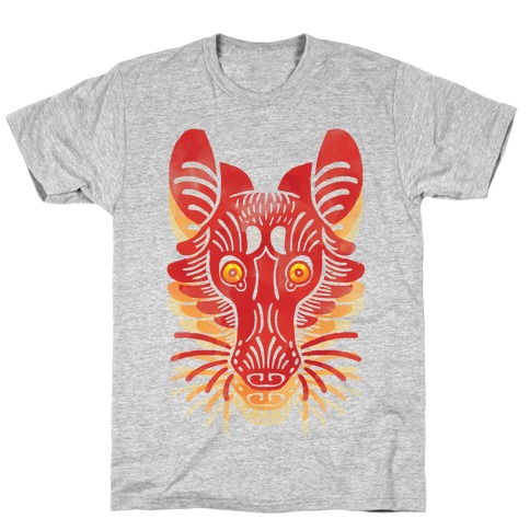 Symmetrical Gilded Fox T-Shirt