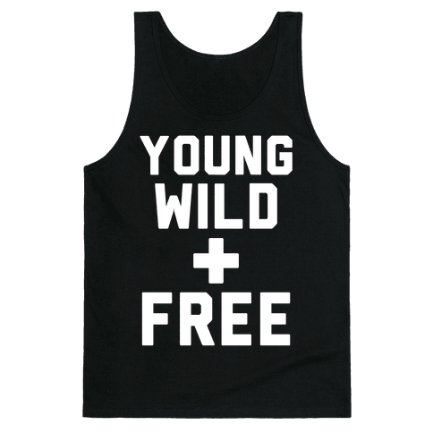 young wild and free t shirt