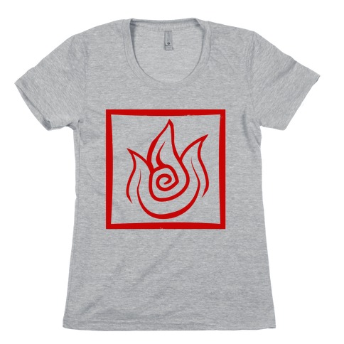 Fire Bender Womens T-Shirt