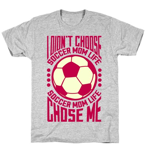 Soccer Mom Life (pink) T-Shirt