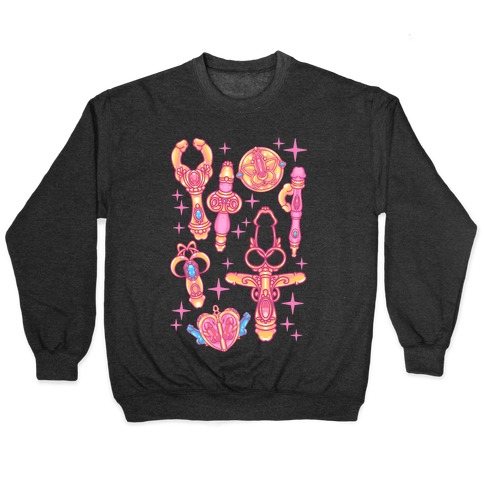 Magical Girl Peens Pattern Pullover