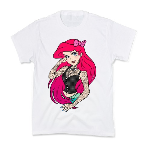 Punk Ariel Parody Kids T-Shirt
