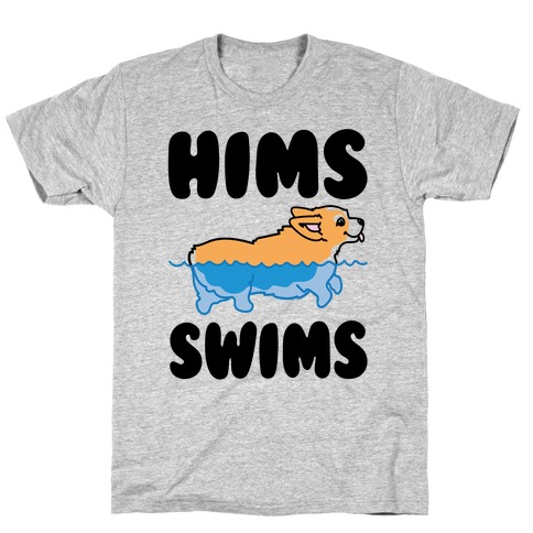 Hims Swims Corgi T-Shirt