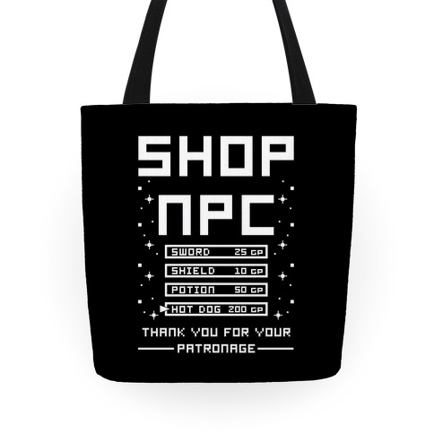 Shop NPC Tote