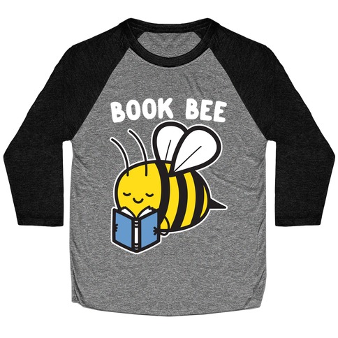 Book Bee Baseball Tee