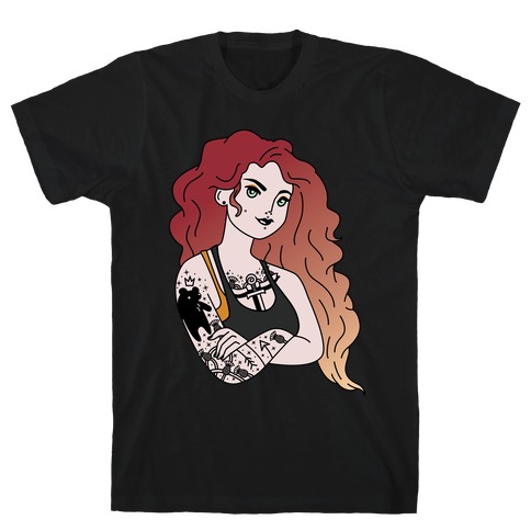 Punk Merida Parody T-Shirt