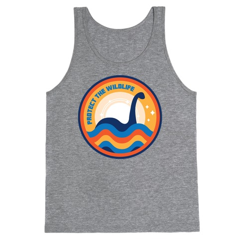 Protect The Wildlife - Nessie, Loch Ness Monster Tank Top