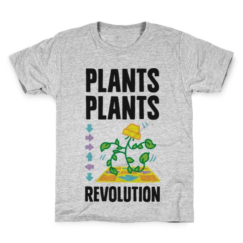 Plants Plants Revolution Kids T-Shirt