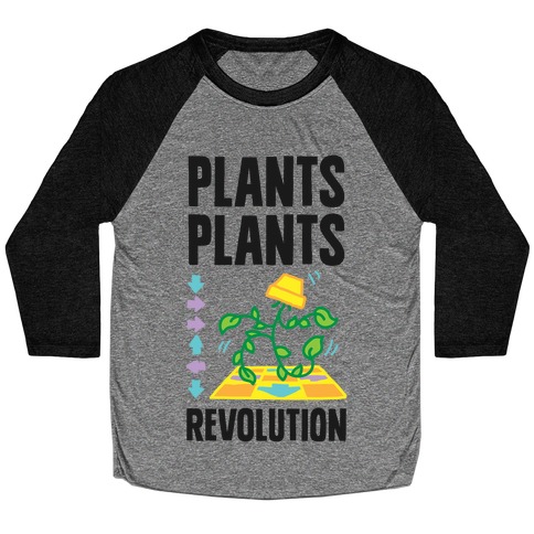Plants Plants Revolution Baseball Tee