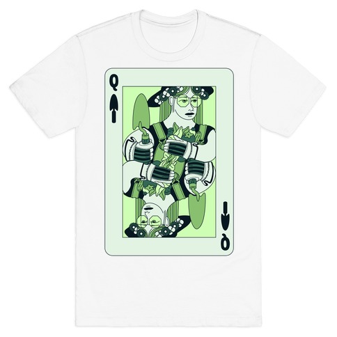 Queen Of Garden Spades T-Shirt