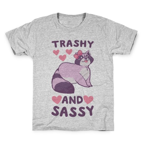 Trashy and Sassy - Raccoon Kids T-Shirt