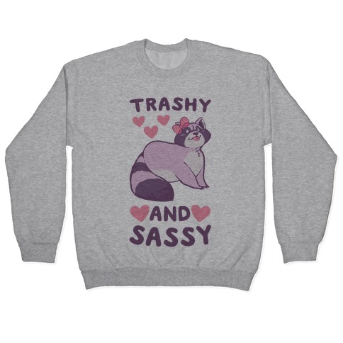 Trashy and Sassy - Raccoon Pullover