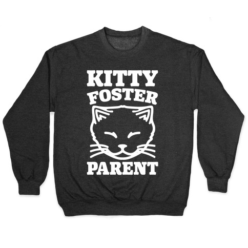 Kitty Foster Parent White Print Pullover