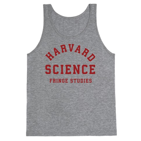 Harvard Fringe Parody Tank Top