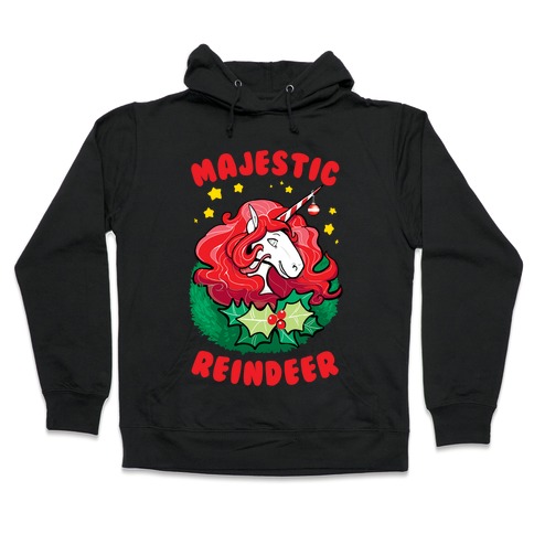 reindeer hoodie