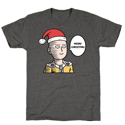 Saitama Merry Christmas Parody T-Shirt