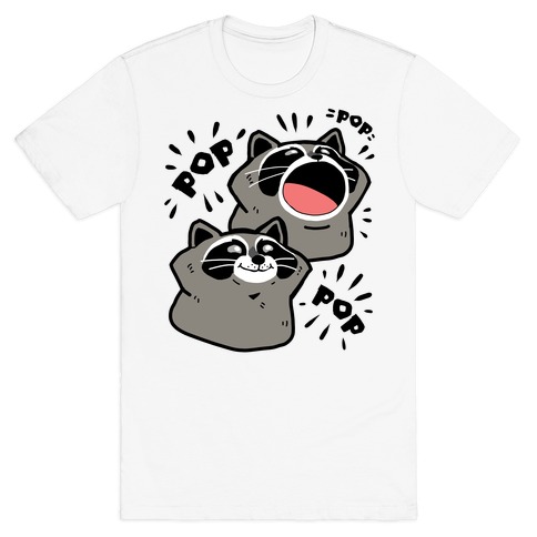 Pop Raccoon T-Shirt