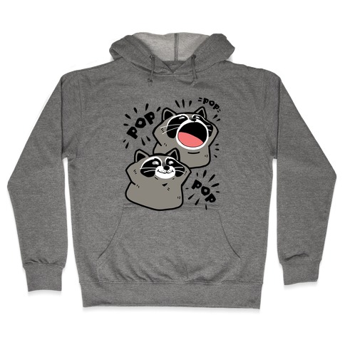 Pop Raccoon Hooded Sweatshirt