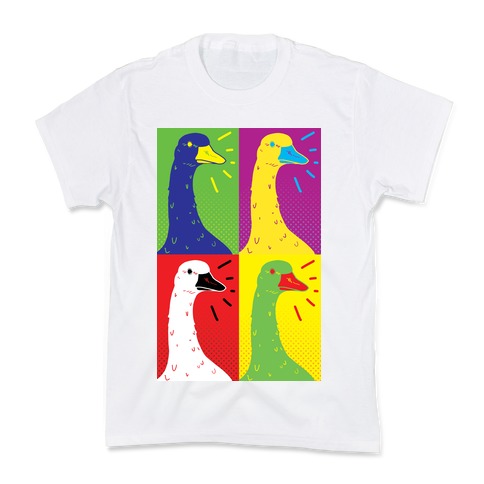 Goose Pop Art Kids T-Shirt