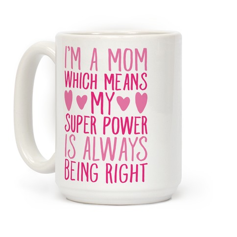 Always Super Mom Latte Mug, Latte Mugs