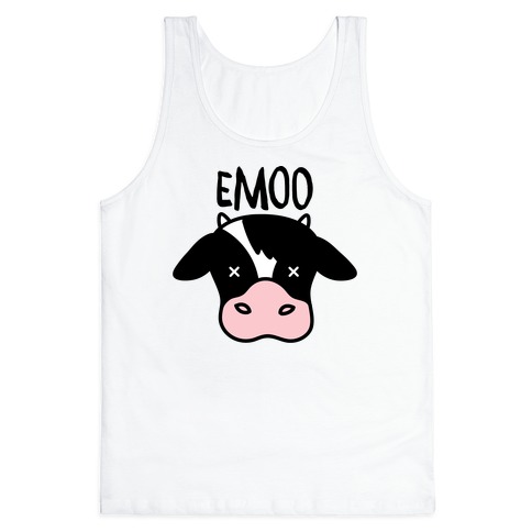 Emoo Emo Cow Tank Top