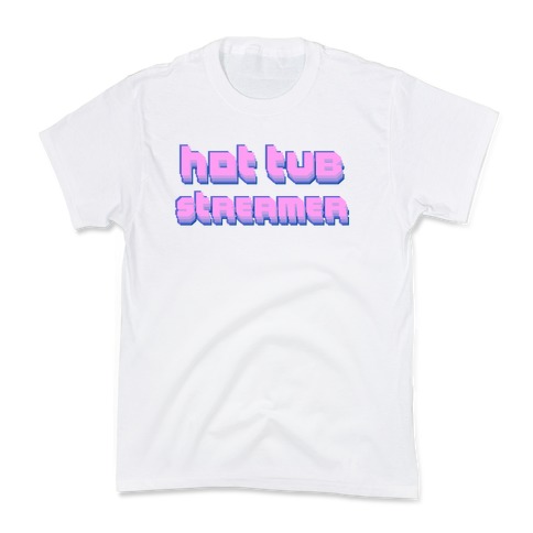 Purple Hot Tub Streamer Kids T-Shirt