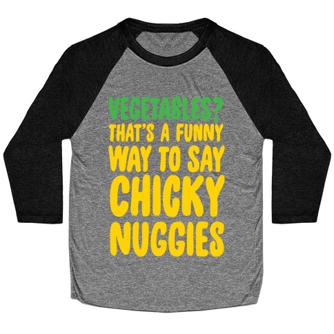 Chicken Nuggets Fast Food Funny Saying' Unisex Crewneck Sweatshirt