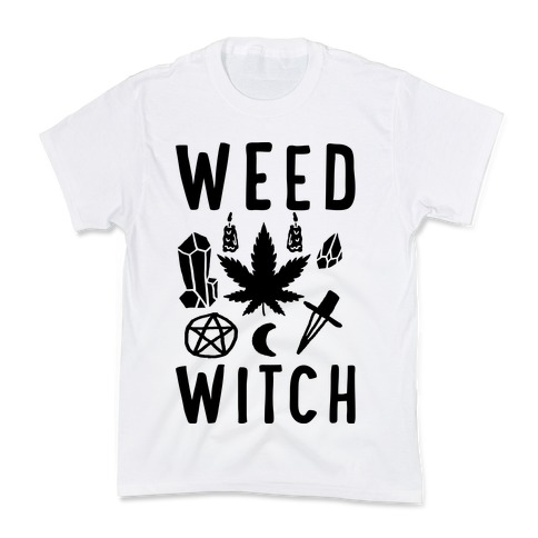 Weed Witch Kids T-Shirt