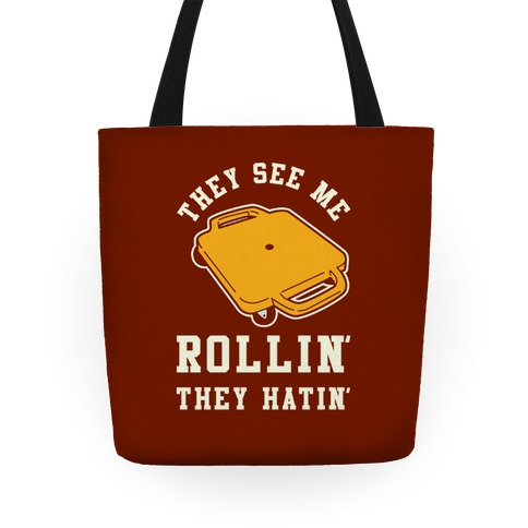 They See Me Rollin' Butt Scooter Tote