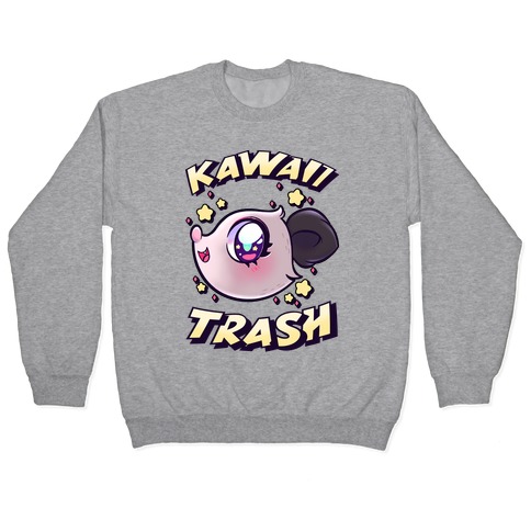 Kawaii Trash Pullover