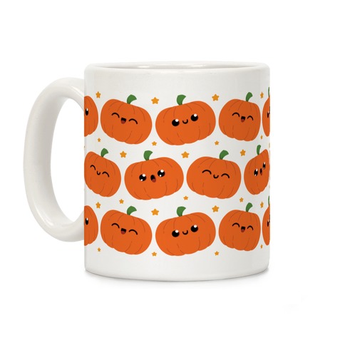 Cute Pumpkin Pattern Coffee Mug