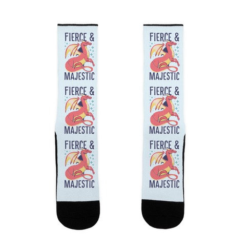 Fierce and Majestic - Dragon Sock