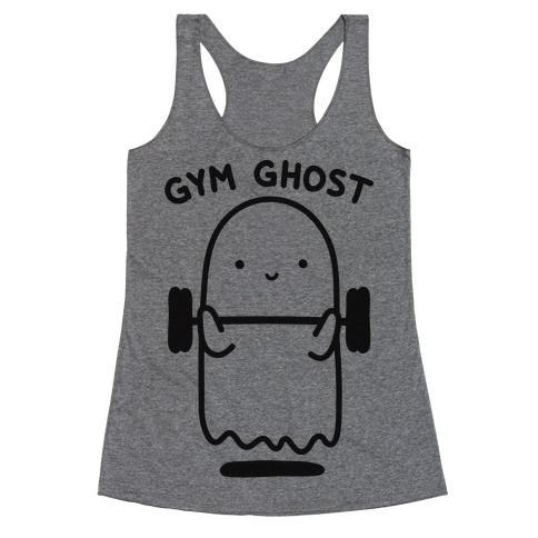 Gym Ghost Racerback Tank Top