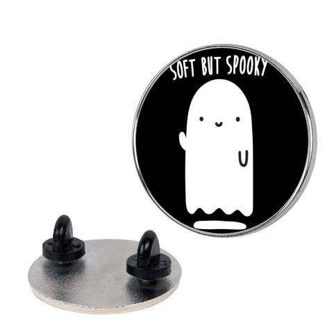 Soft But Spooky Ghost Pin