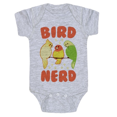 Bird Nerd Baby One-Piece