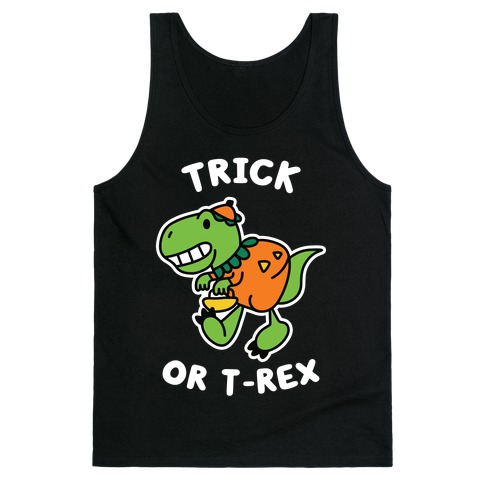 Trick or T-Rex Tank Top