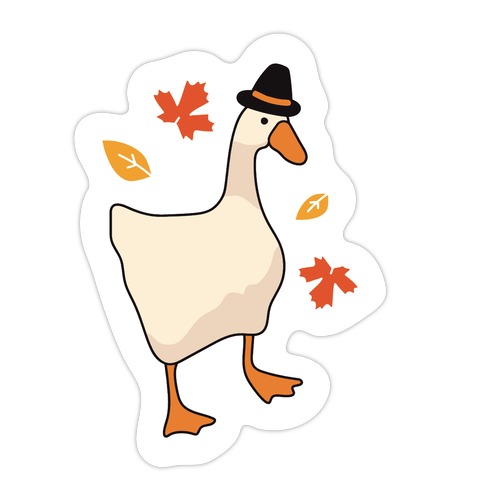 Untitled Goose Game Vinyl Stickers Set A 
