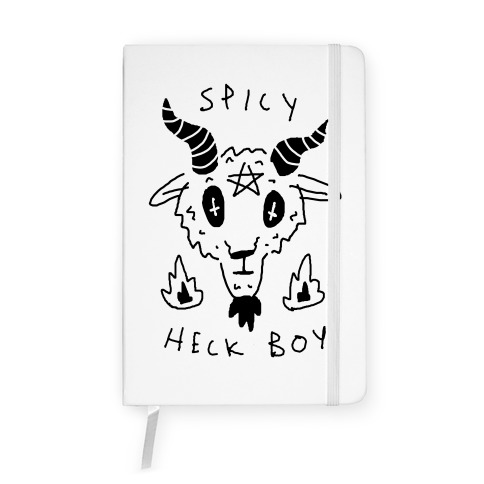 Spicy Heck Boy Satan Notebook