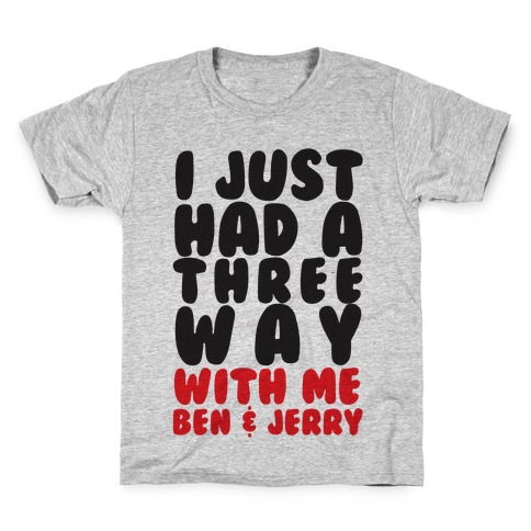 Three Way With Ben & Jerry Kids T-Shirt