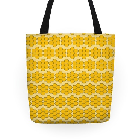 Honey Comb Pattern Totes | LookHUMAN