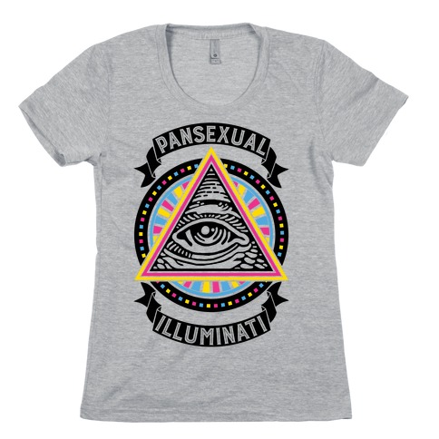 Pansexual Illuminati Womens T-Shirt