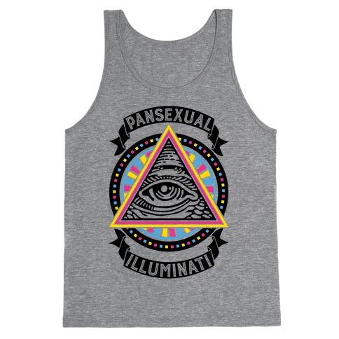 Pansexual Illuminati Tank Top