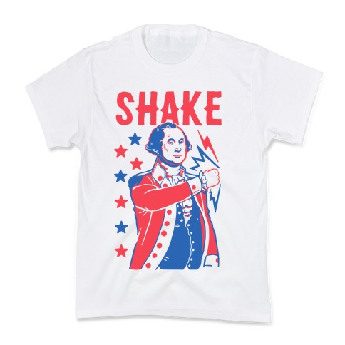Shake & Bake: George Washington Kids T-Shirt