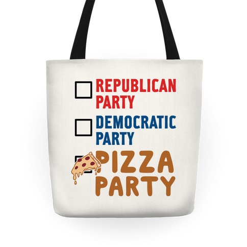 Pizza Party Tote