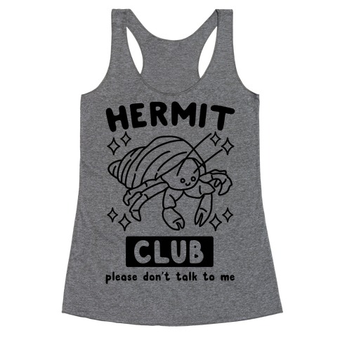 Hermit Club Racerback Tank Top