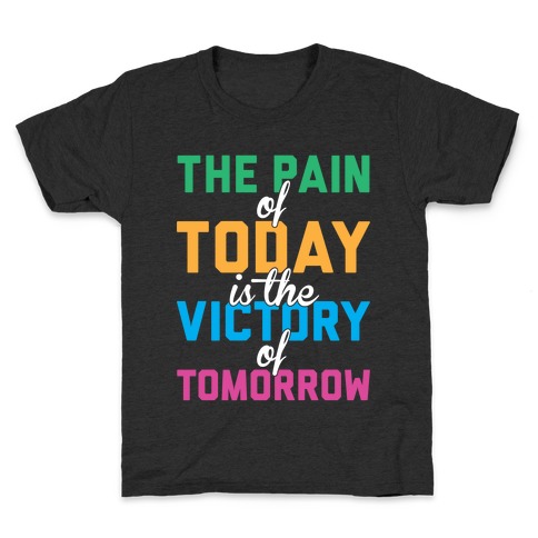 Pain And Victory Kids T-Shirt